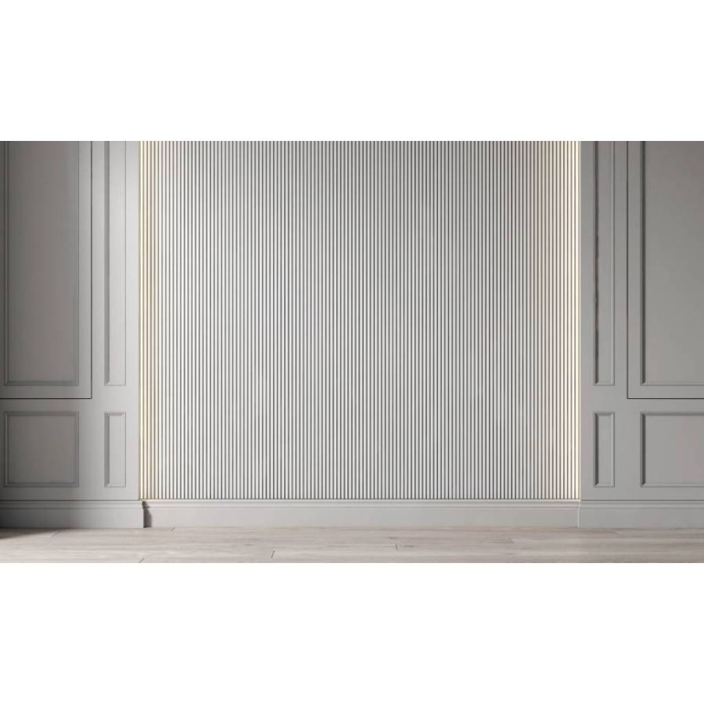 Zestaw Lamele Białe matowe M 231, Listwa startowa Lewa, Listwa zakończeniowa Prawa, 231, 120034195, 120034203