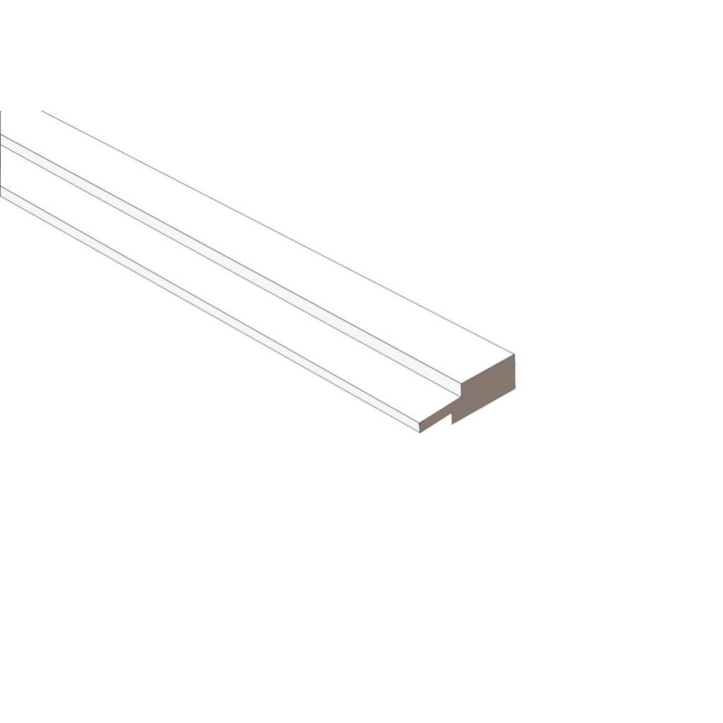 Zestaw Lamele Białe matowe M 231, Listwa startowa Lewa, Listwa zakończeniowa Prawa, 231, 120034195, 120034203