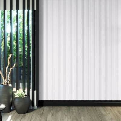 Zestaw Lamele Białe matowe M 231, Listwa startowa Lewa, Listwa zakończeniowa Prawa, 231, 120034195, 120034203