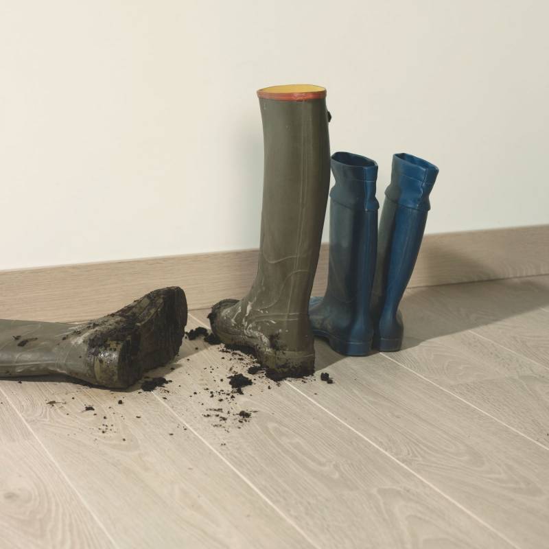 Panele Podłogowe Dąb Stary Biały  LPU3985 AC4 9.5 mm