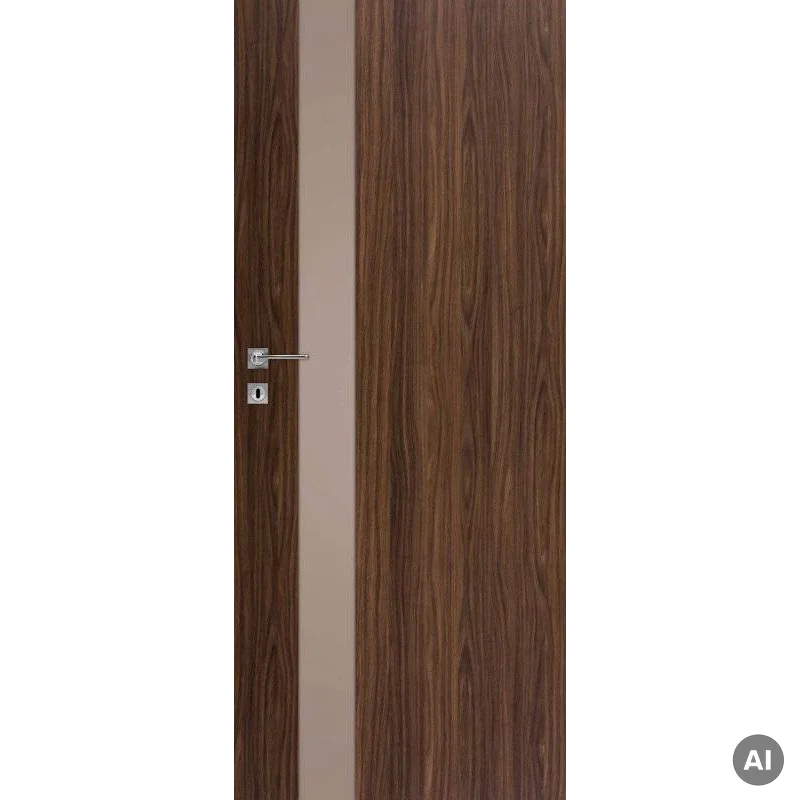 Drzwi Vetro D1 decormat brąz