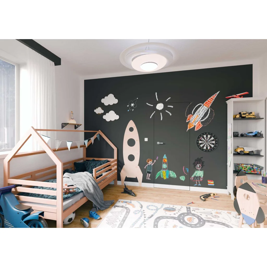 Drzwi Sara Eco 2 odwrotna przylga ukryte lewe 80 cm płyta, 5901316049828