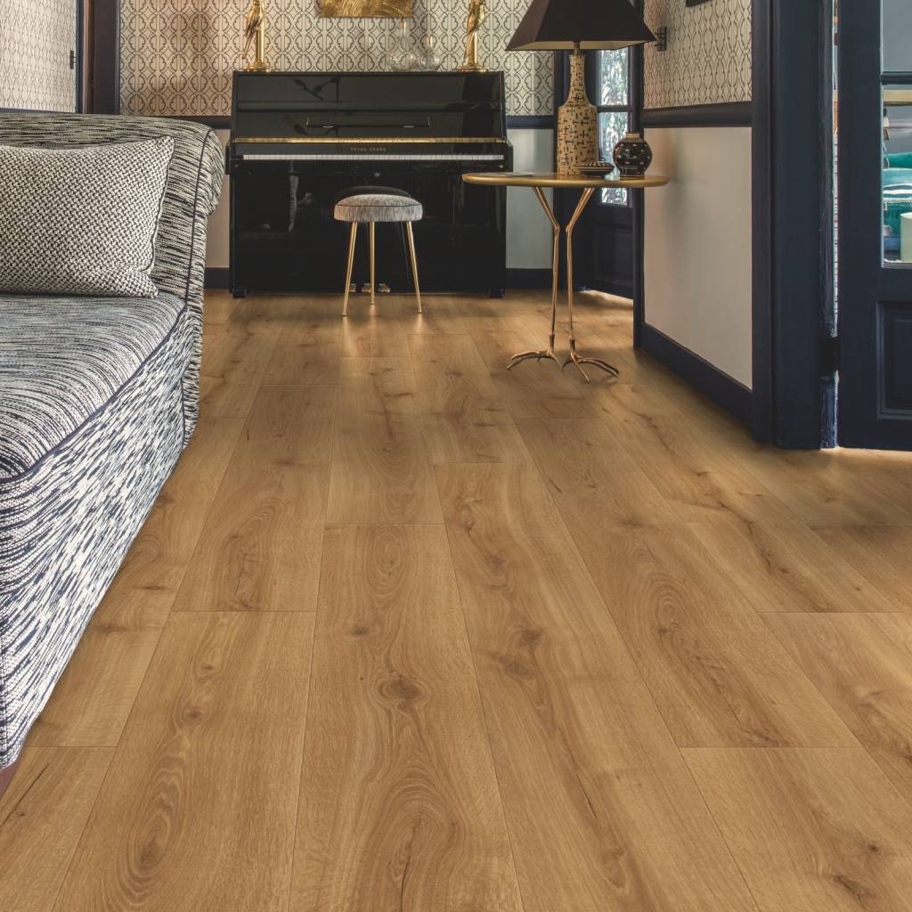 Panele Podłogowe Dąb Pustynny Naturalny Ciepły MJ3551 AC4 9.5 mm