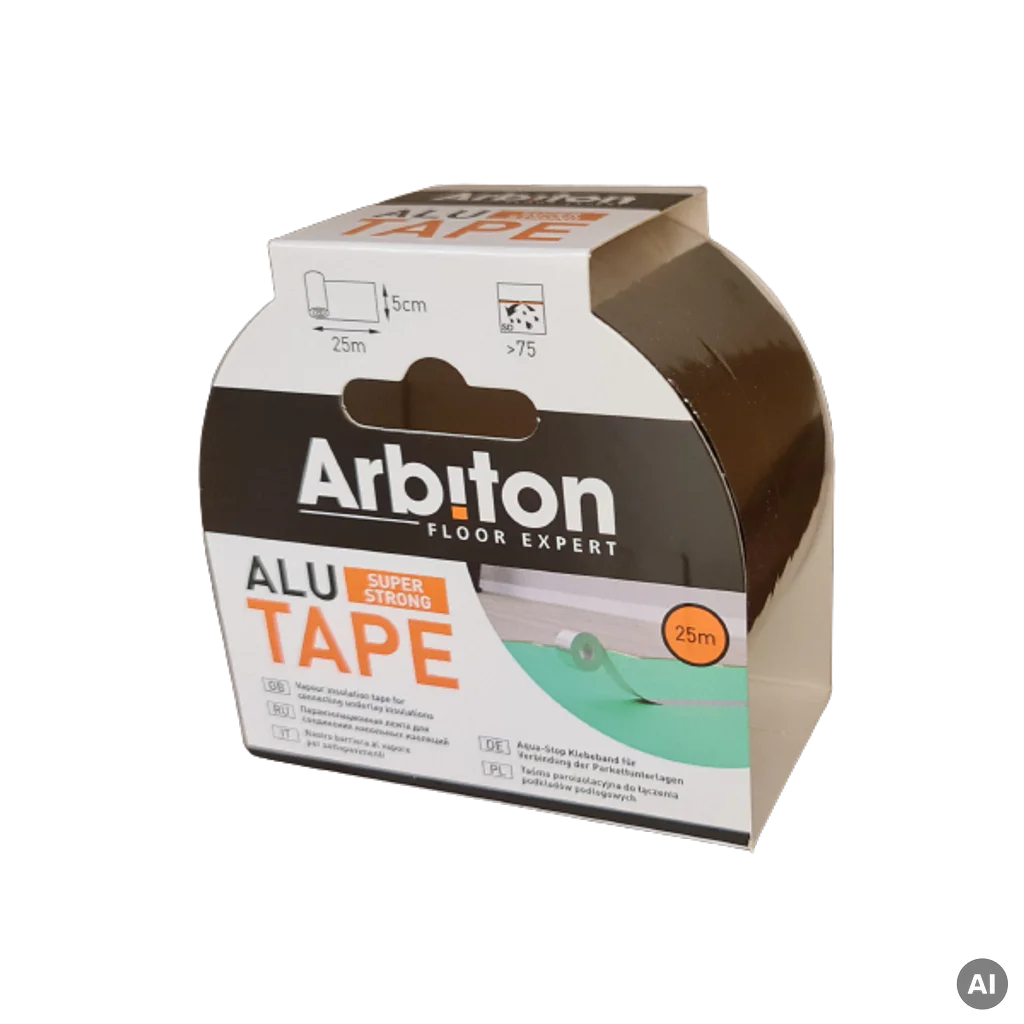 Taśma Alu Tape do łączenia podkładów podłogowych, 5905167698778