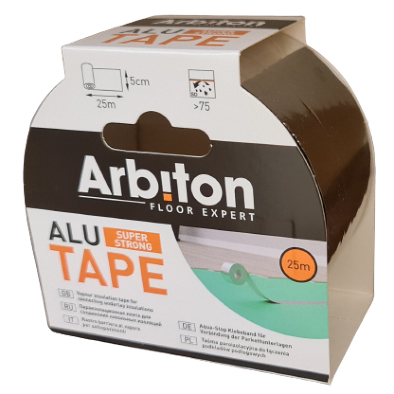 Taśma Alu Tape do łączenia podkładów podłogowych 25mb, 5905167698778
