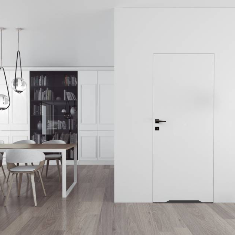 Drzwi Sara Eco 2 odwrotna przylga ukryte lewe WC 70 cm płyta, DRE 400010385