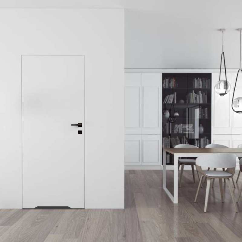 Drzwi Sara Eco 2 bezprzylgowe ukryte lewe WC 70 cm plaster miodu, DRE 400010021