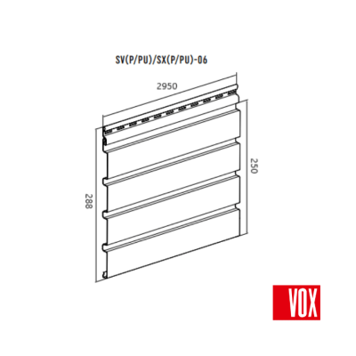 Panele zewnętrzne Fronto lamele Dąb Winchester 3028096