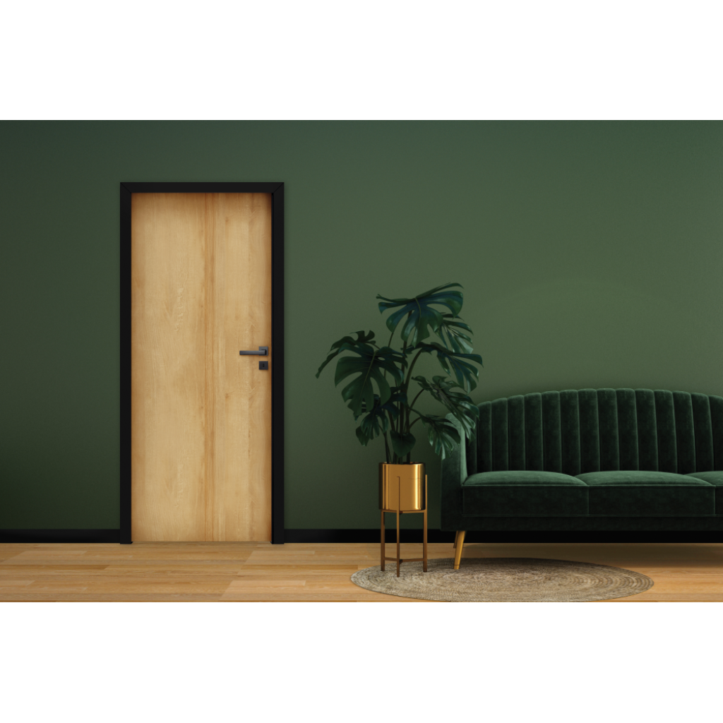 Komplet Drzwi + Ościeżnica regulowana Invado Loft lewe 80cm bezprzylgowe z podcięciem wentylacyjnym, 100063850