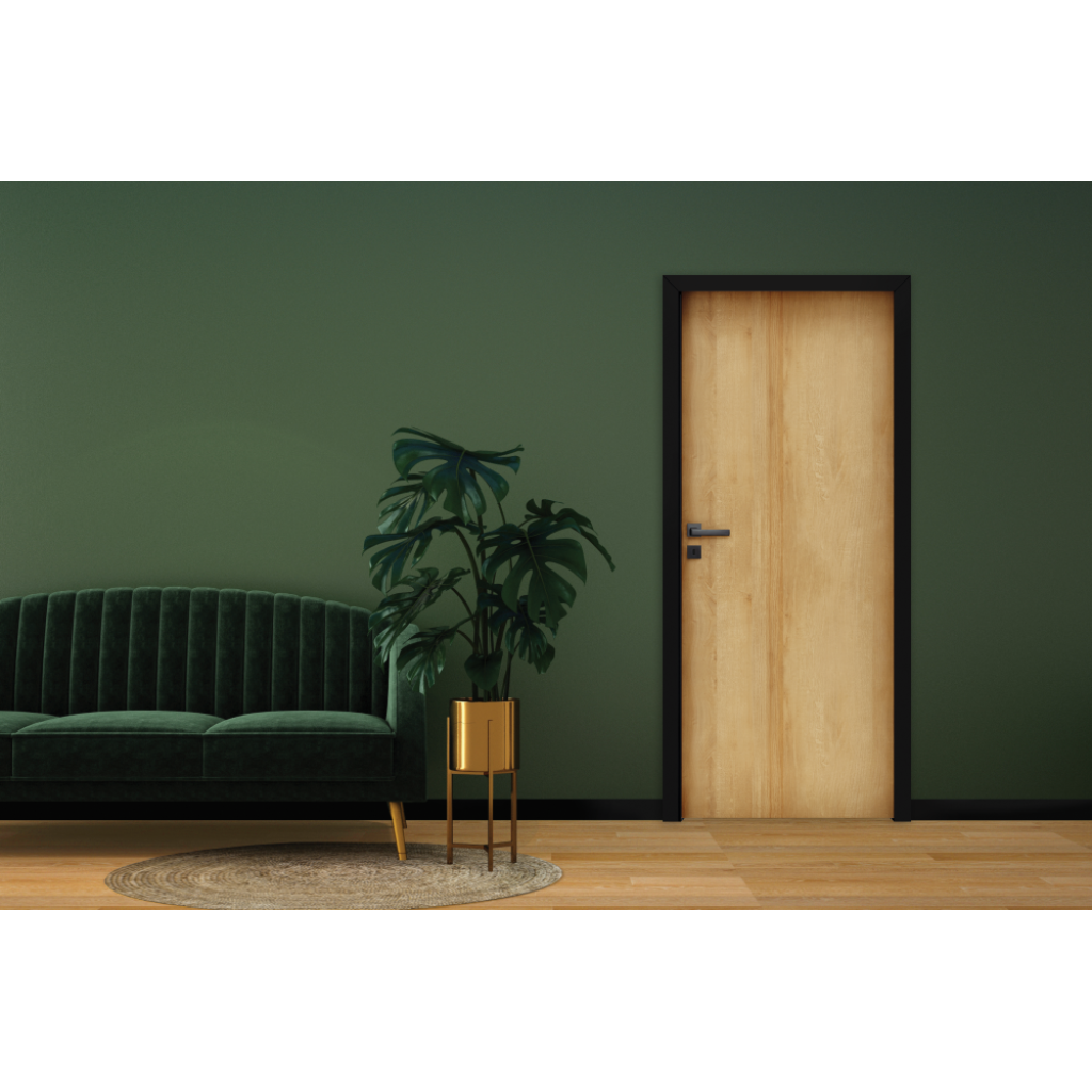 Komplet Drzwi + Ościeżnica regulowana Invado Loft prawe 80cm bezprzylgowe z podcięciem wentylacyjnym, 100063851