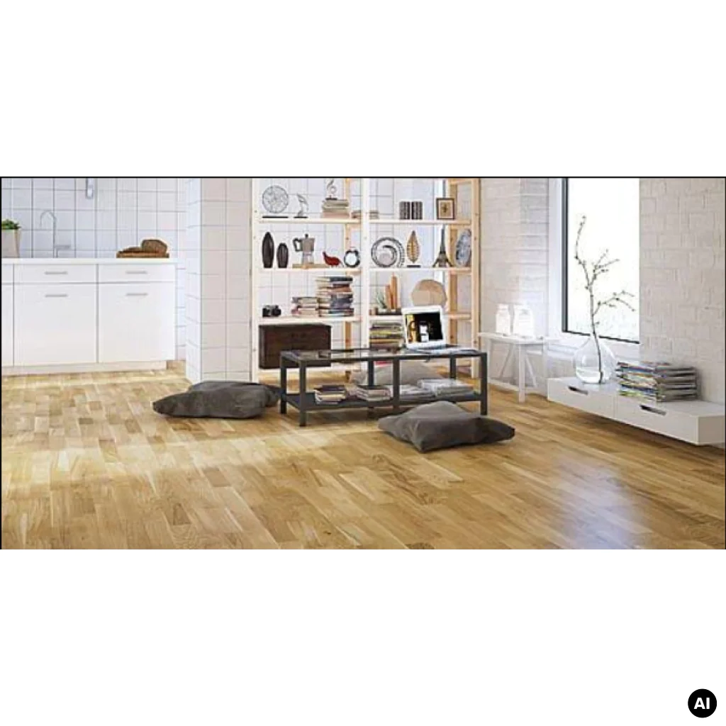 Podłoga drewniana Dąb Standard 3-lamelowy 14 mm, BK8-DBE3-LEK-XXX-K14207-T