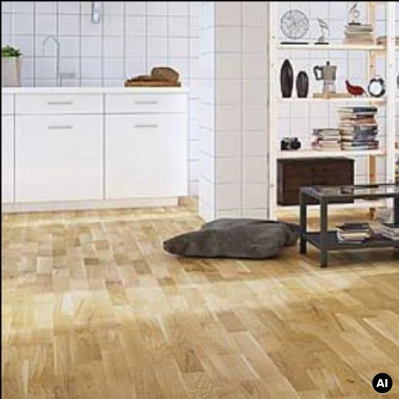 Podłoga drewniana Dąb Standard 3-lamelowy 14 mm, BK8-DBE3-