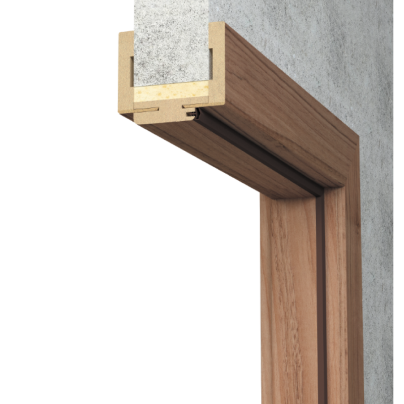 Ościeżnica regulowana Finish z kątownikiem T80 220-240 80cm Lewa, DRE 400011011
