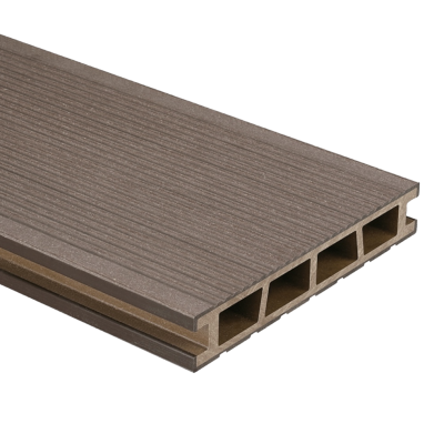 Deska tarasowa dwustronna BERGDECK B150 szczotkowana Orzech 3m 25 mm, BD7A03