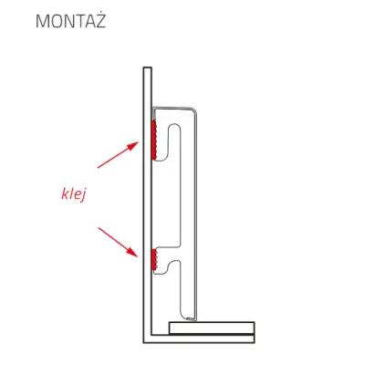 Listwa przypodłogowa Bravo 80 mm Savor 201, BR8156