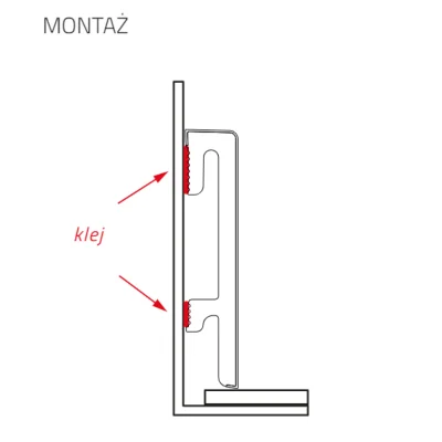Listwa przypodłogowa Bravo 80 mm Wish 201, BR8158