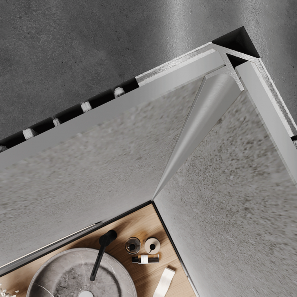 Narożnik wewnętrzny Modee SILVER A1 2800mm, 5905167882702