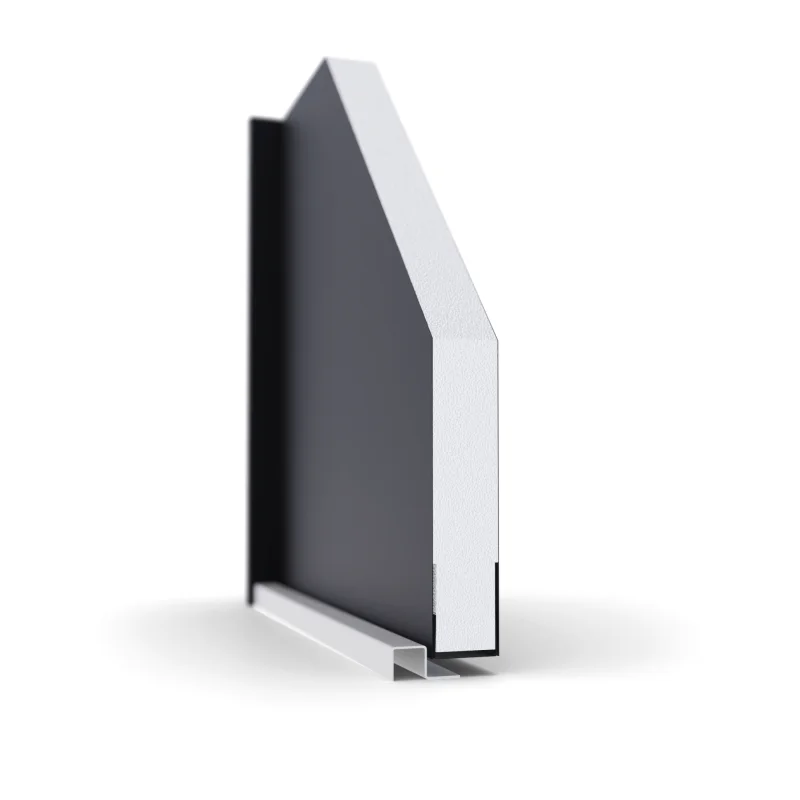 Drzwi techniczne stalowe 80 cm lewe Ecouni, T40 URAN 2 BIAŁ