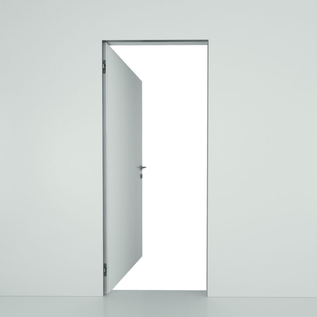 Zestaw Drzwi ukryte + Ościeżnica Sara Color odwrotna przylga (otwierane do wewnątrz) Prawe 70 cm plaster miodu, TV21070SB, DU102S0702