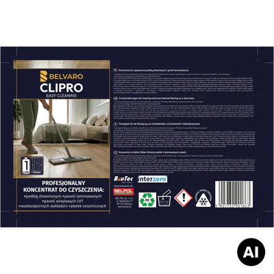Koncentrat czyszczący do podłóg i paneli CLIPRO Belvaro, 5907732901863