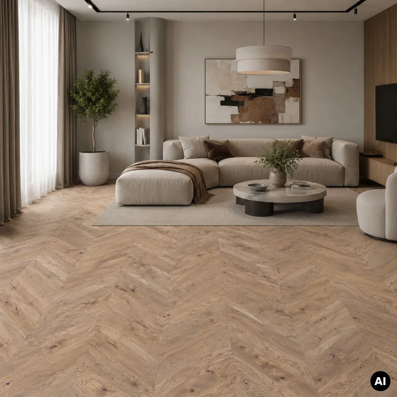 Podłoga drewniana Dąb Serene Jodła Francuska 14 mm, 1WV00