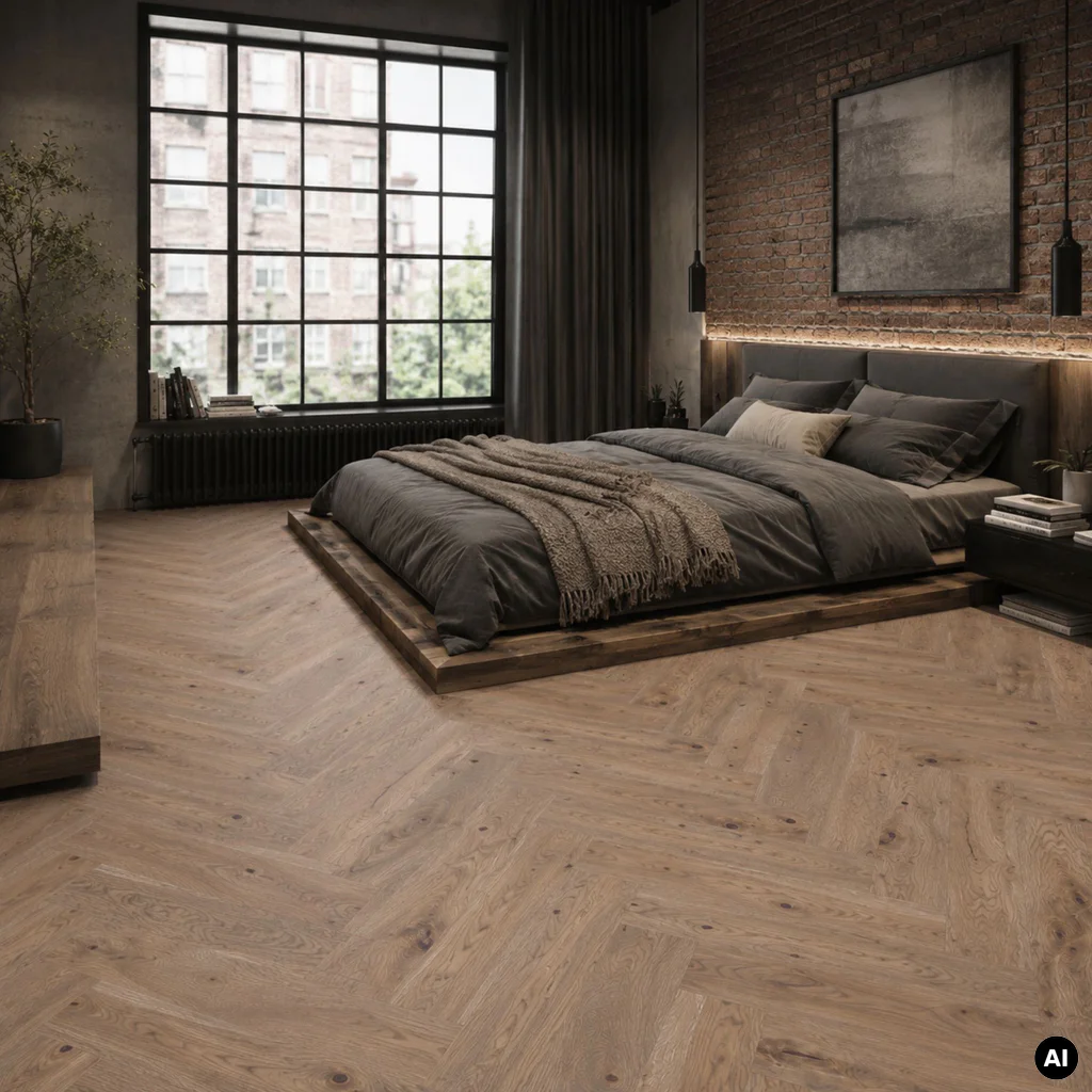 Podłoga drewniana Dąb Serene Jodła Francuska 14 mm, 1WV000005