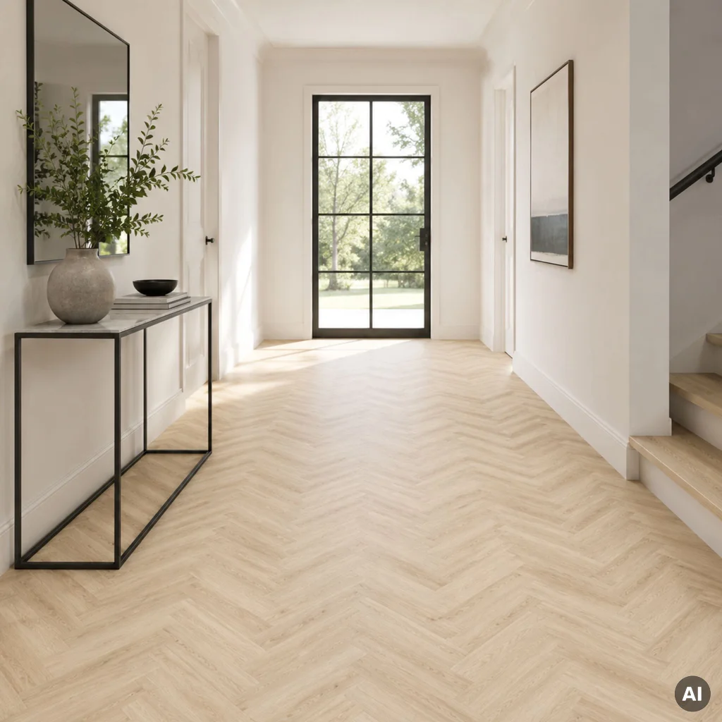 Panele winylowe SPC LVT Jodełka Dąb Harlow Klasa 33 5 mm TAK, CA158