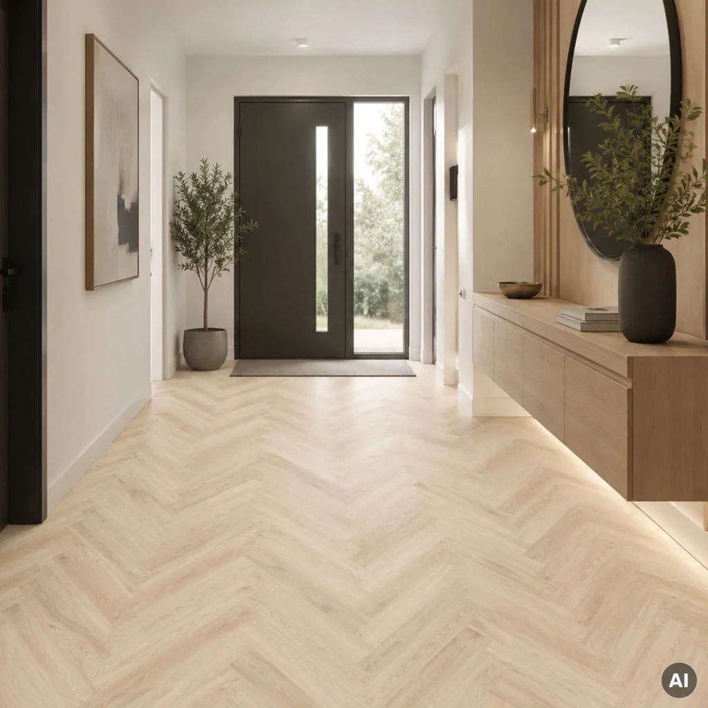 Panele winylowe SPC LVT Jodełka Dąb Harlow Klasa 33 5 mm TAK, CA158