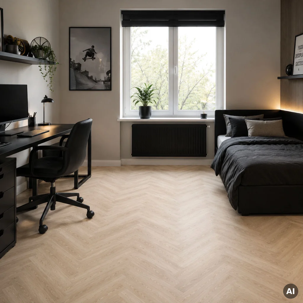 Panele winylowe SPC LVT Jodełka Dąb Harlow Klasa 33 5 mm TAK, CA158