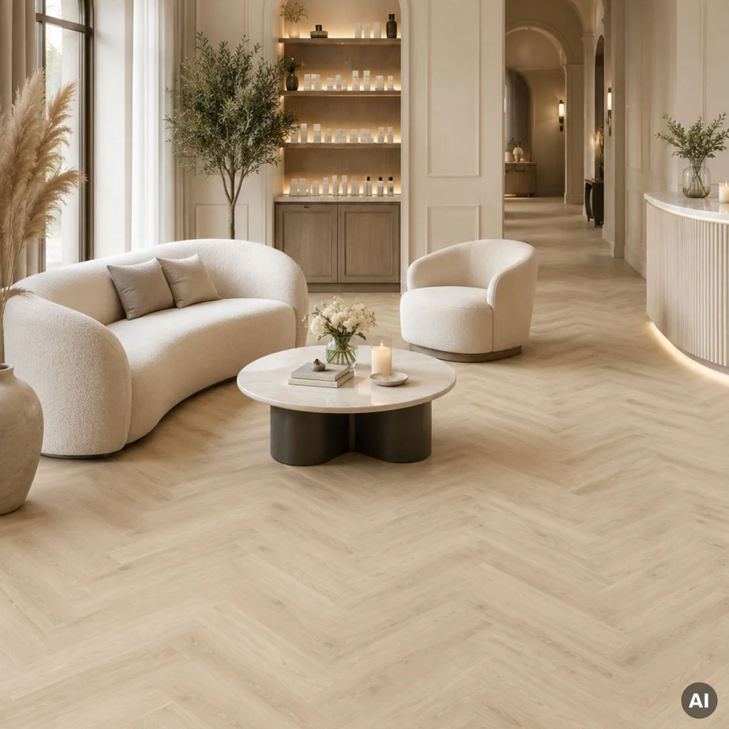Panele winylowe SPC LVT Jodełka Dąb Harlow CA158 Klasa 33 5 mm TAK