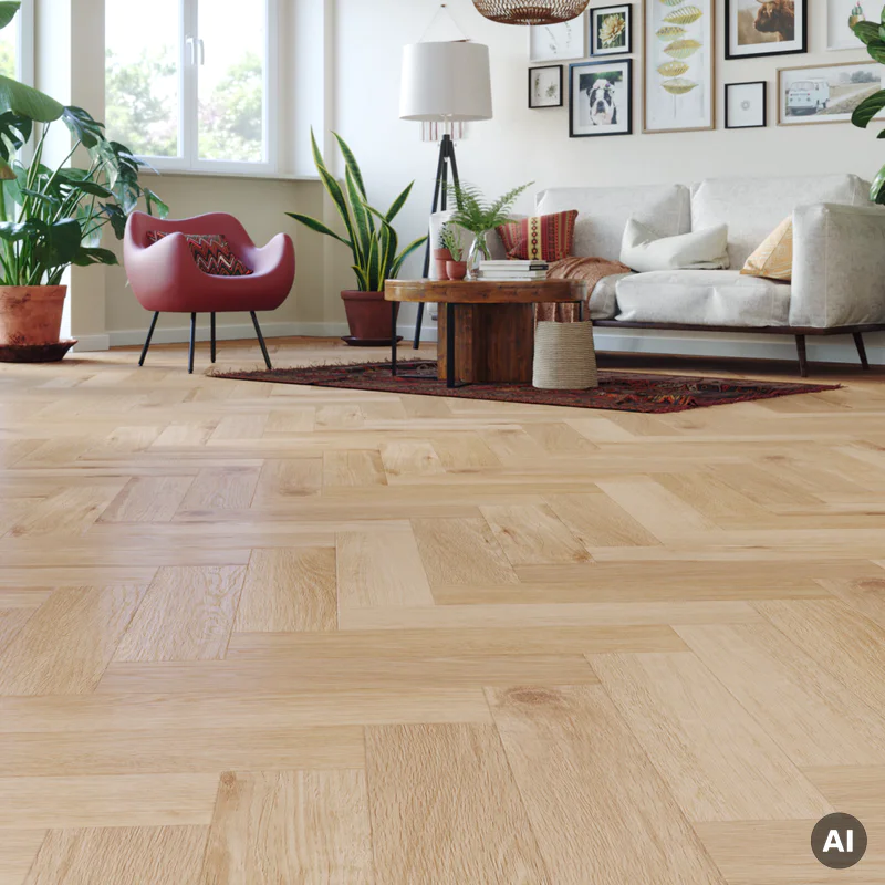 Panele winylowe SPC LVT Jodełka Dąb Wembley CA159 Klasa 33