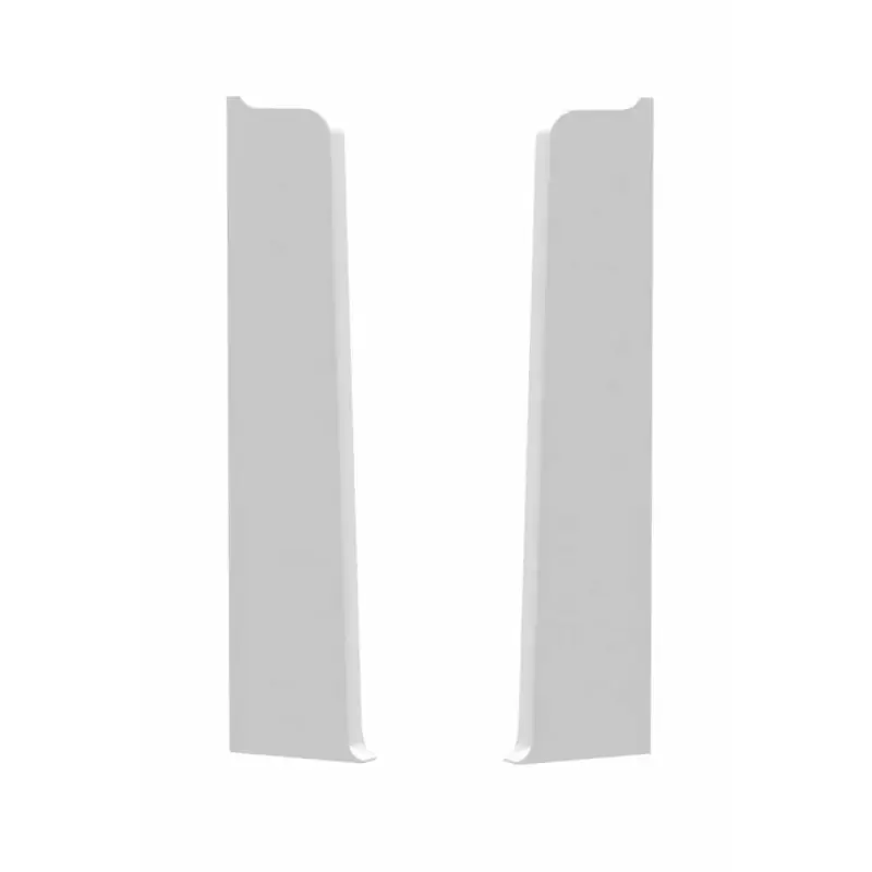 Zakończenie lewe + prawe VIGO 80 Białe, 5905167826638