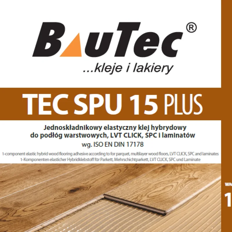 Klej do drewna BauTec TEC SPU 15 PLUS 17kg BauTec TEC SPU-1