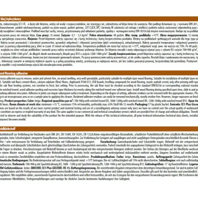 Klej do drewna BauTec TEC SPU 15 PLUS 17kg  BauTec TEC SPU-15P, tec
