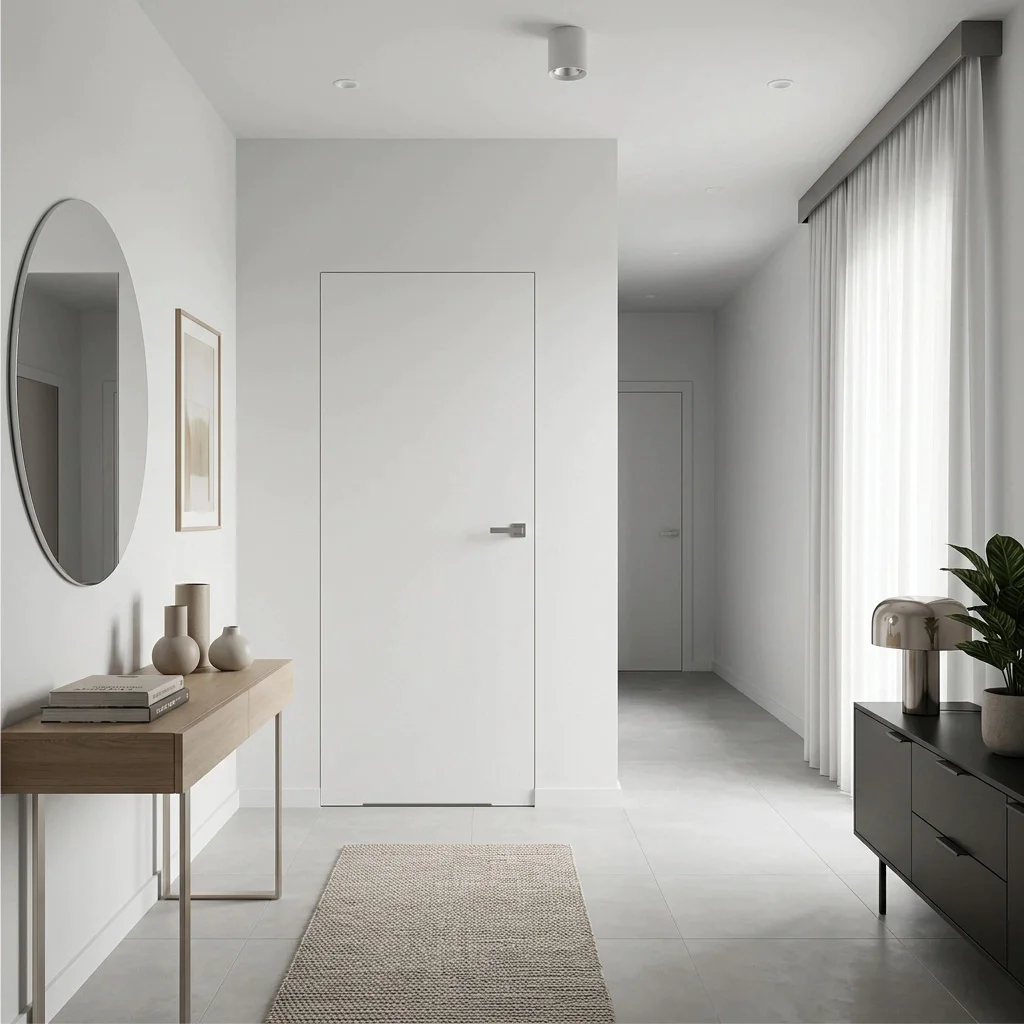 Drzwi Sara Eco 2 bezprzylgowe ukryte lewe WC 80 cm, 5901316049842