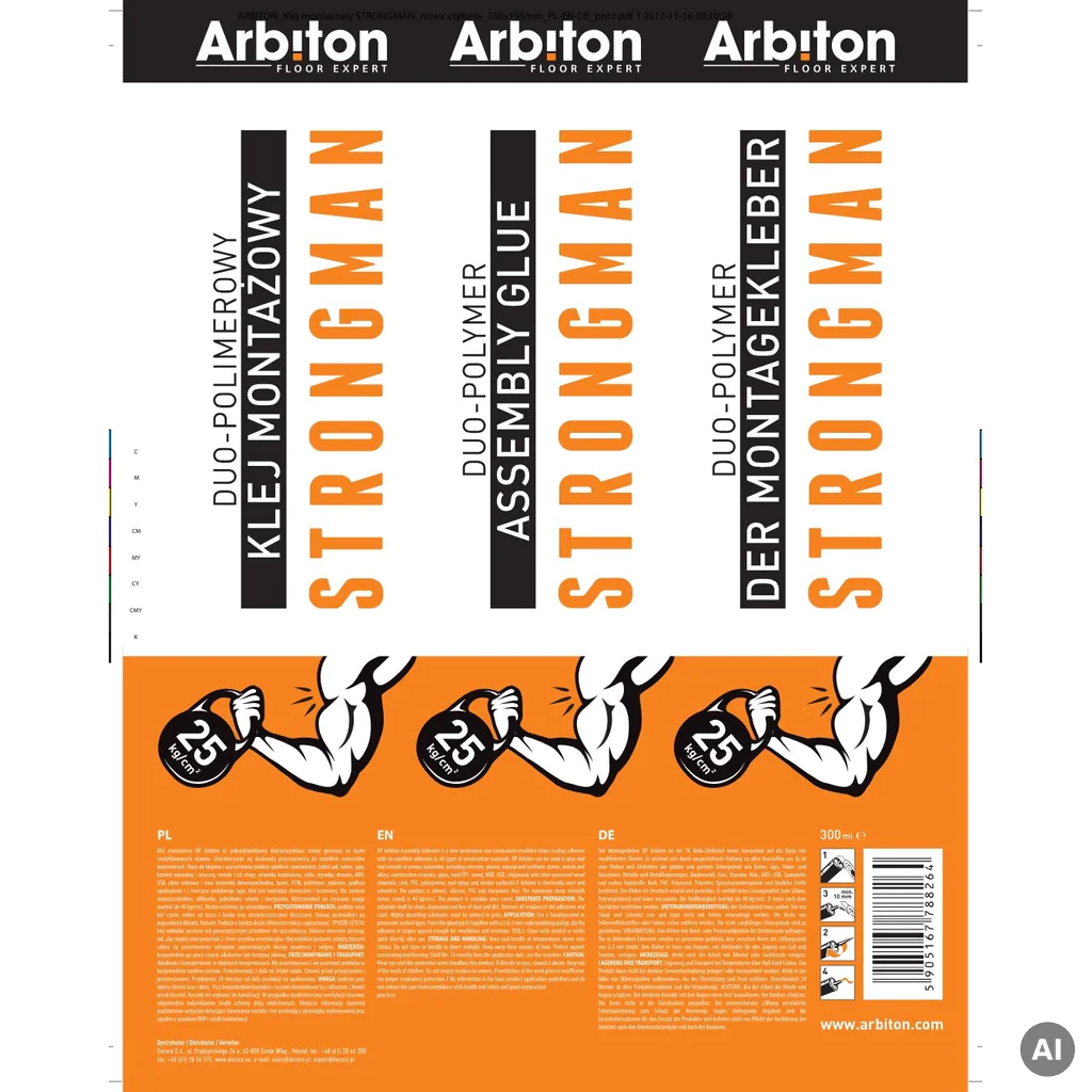 Arbiton Strongman 300 ml 5905167788264
