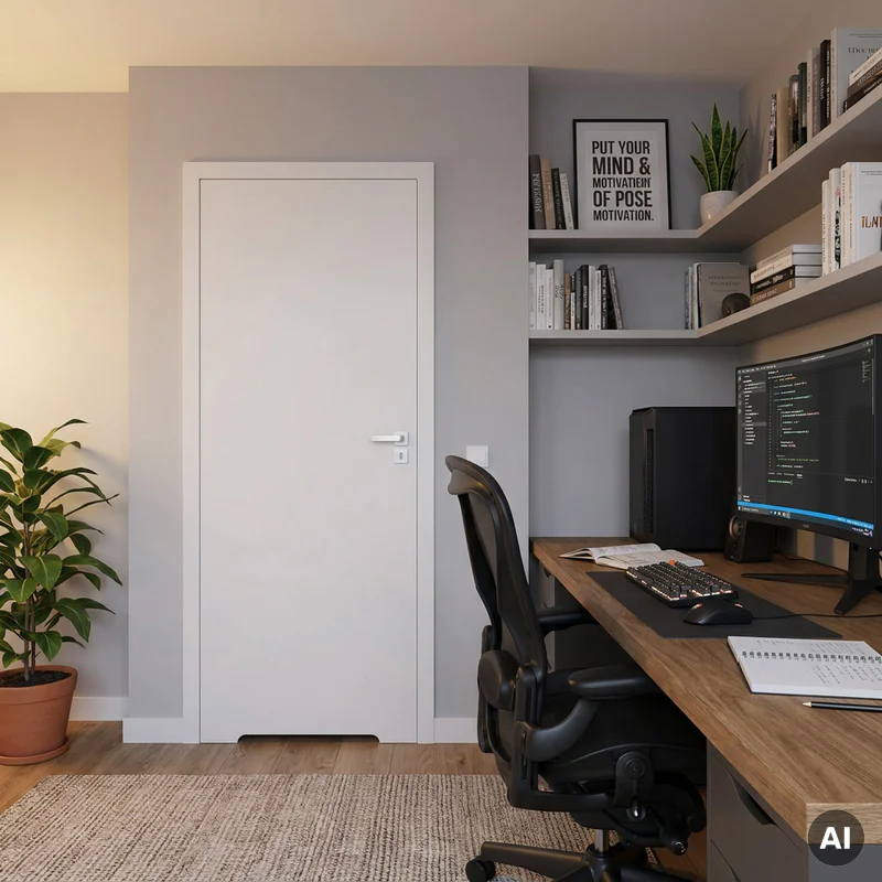 Drzwi Porta VECTOR Premium T WC Lewe 80cm bezprzylgowe, SPAP