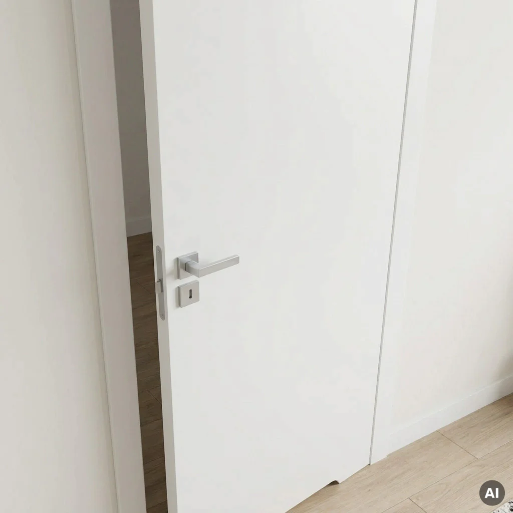 Drzwi Porta VECTOR Premium T WC Prawe 80cm bezprzylgowe, SPAPMT0P08UBIWAYU0H000