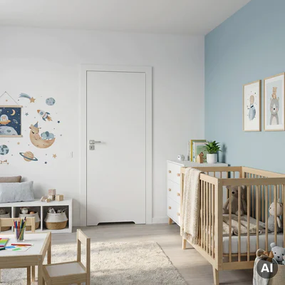 Drzwi Porta VECTOR Premium T WC Prawe 80cm bezprzylgowe, SPAPMT0P08UBIWAYU0H000