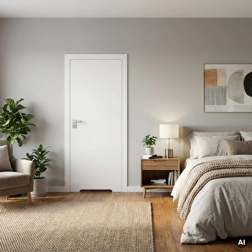 Drzwi Porta VECTOR Premium T WC Prawe 80cm bezprzylgowe, SPAPMT0P08UBIWAYU0H000