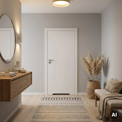 Drzwi Porta VECTOR Premium T WC Prawe 80cm bezprzylgowe, SPAPMT0P08UBIWAYU0H000
