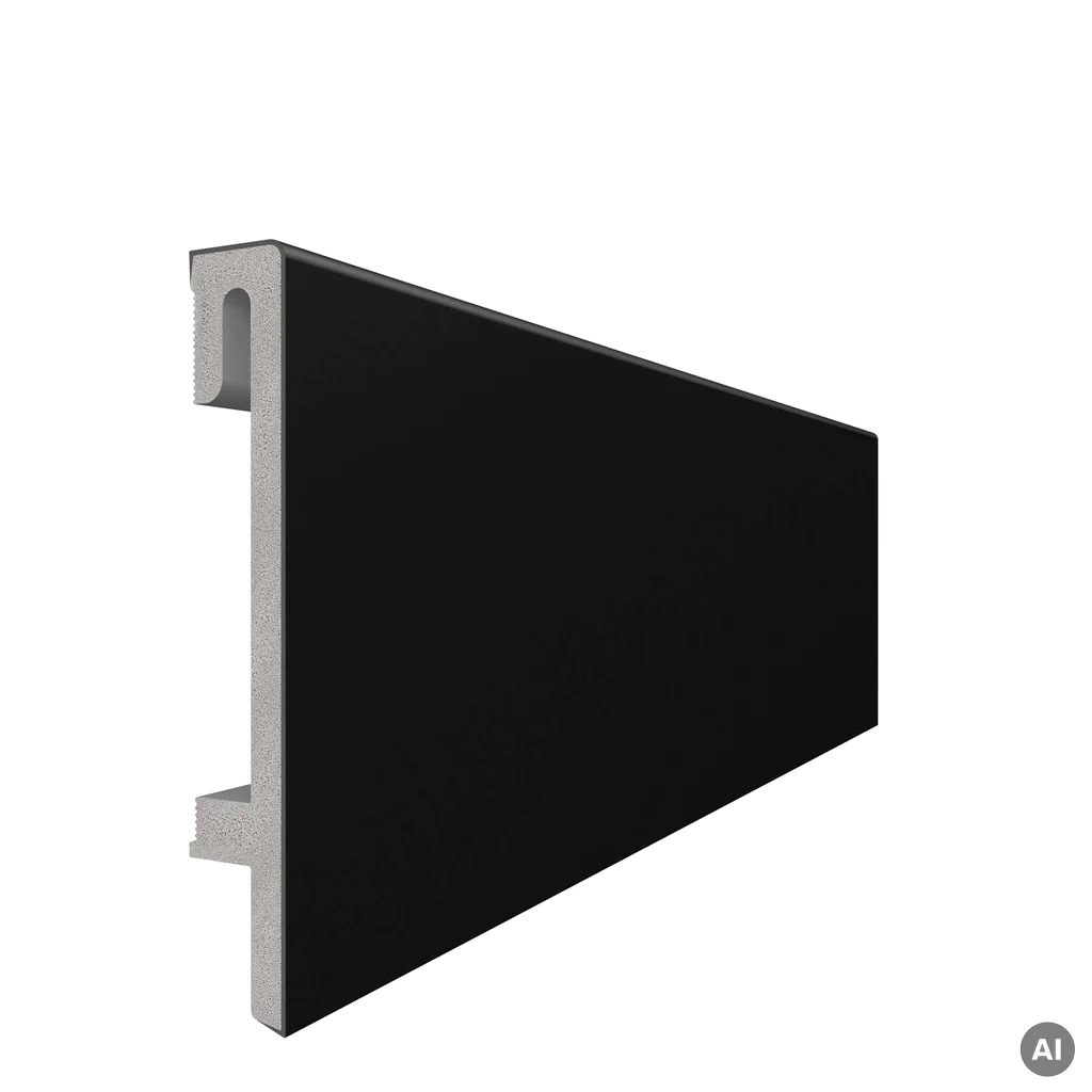 Listwa Espumo 406 Czarna  2,4 m, 406 ESP406 2.4