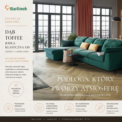 Dąb Toffee Jodła Klasyczna 130 1WC000017 14 mm