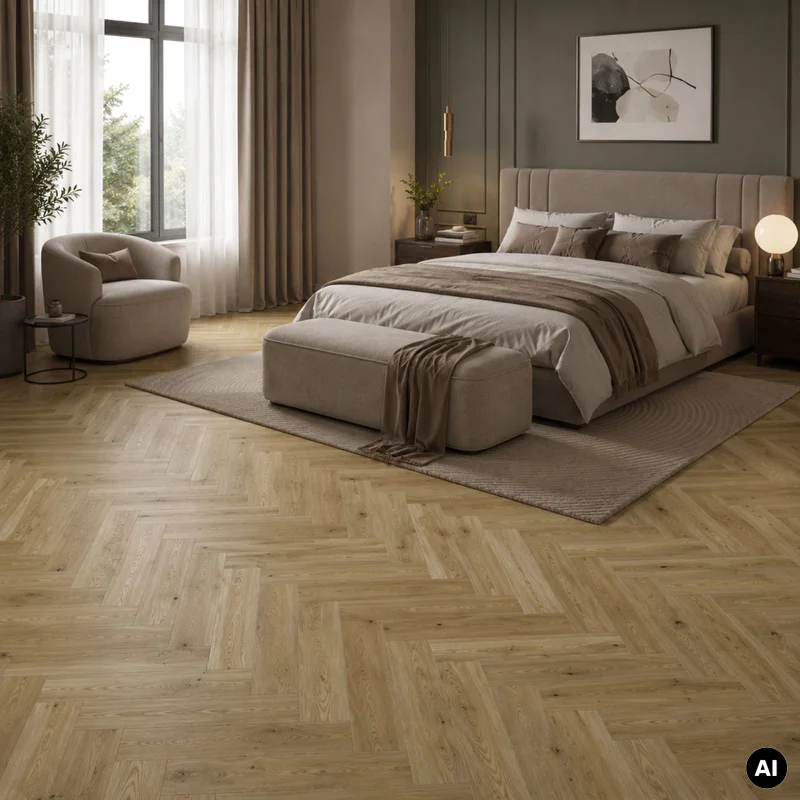 Podłoga drewniana Dąb Toffee Jodła Klasyczna 14 mm, 1WC00