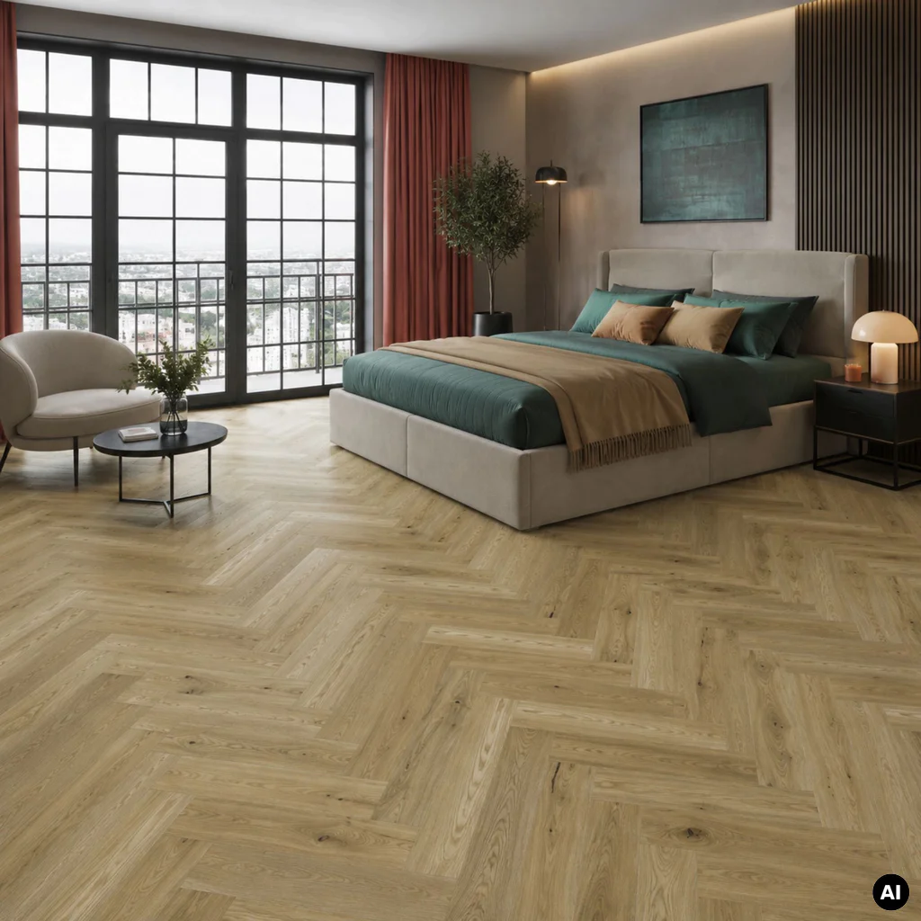 Podłoga drewniana Dąb Toffee Jodła Klasyczna 14 mm, 1WC000017