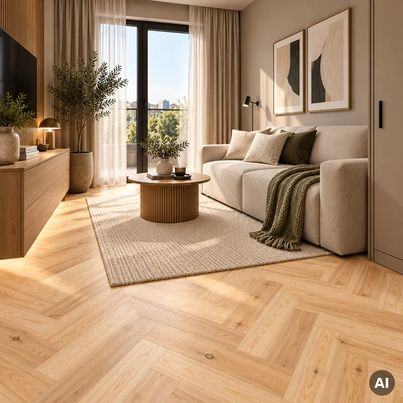Podłoga drewniana Jesion Auric Jodła Klasyczna 14 mm, 1WC0