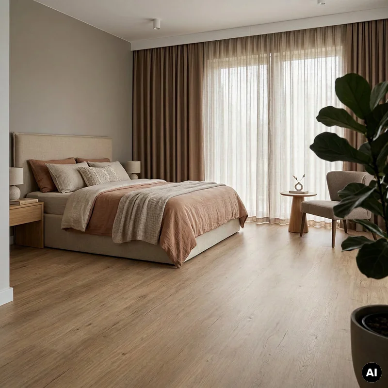 Panele Winylowe SPC LVT Black Pepper z podkładem DOU-604-IB