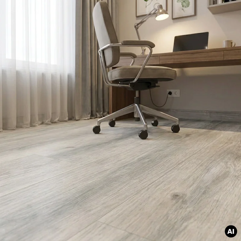 Panele Winylowe SPC LVT Dusty Grey z podkładem DOU-603-IB K