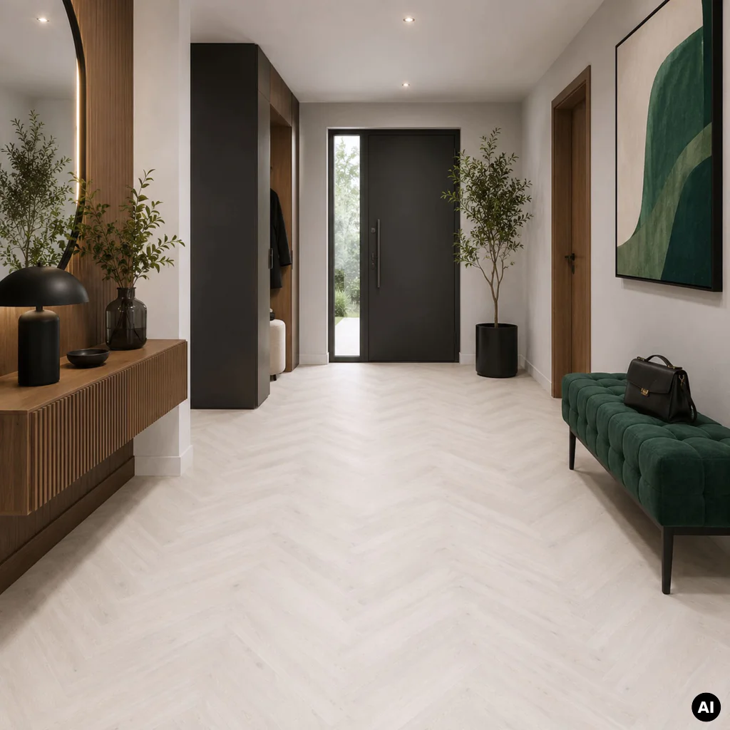 Podłoga drewniana Dąb Cappuccino Jodła Klasyczna 14 mm, 1WC000001