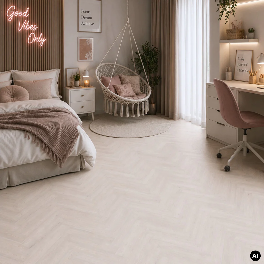 Podłoga drewniana Dąb Cappuccino Jodła Klasyczna 14 mm, 1WC000001